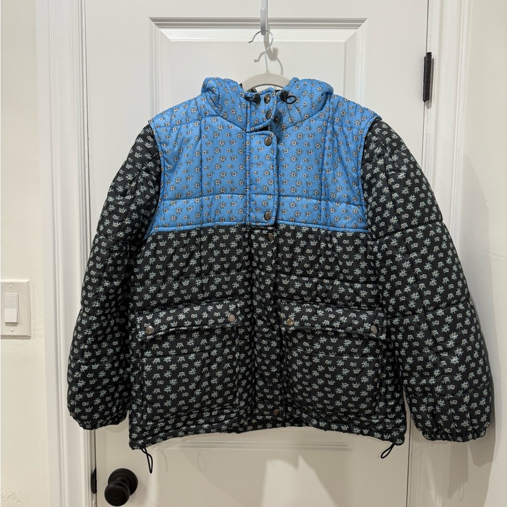 Sea New York Floral Puffer